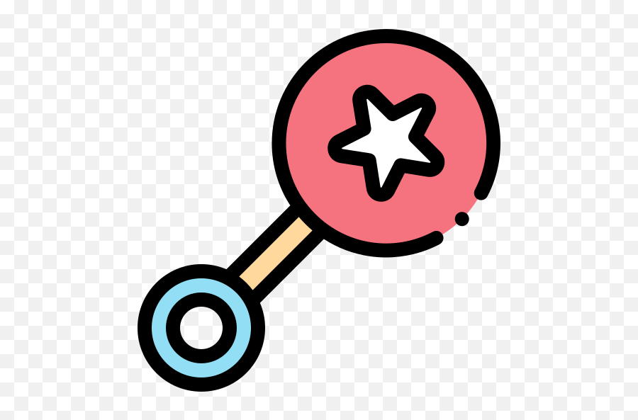 Rattle - Free Kid And Baby Icons Dot Png,Baby Rattle Icon