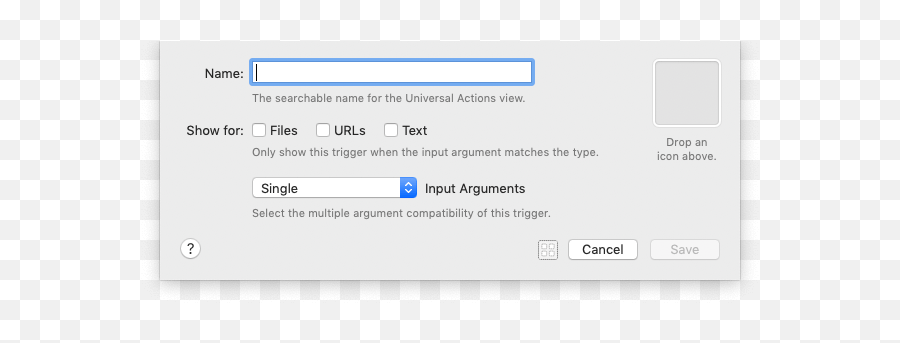 Universal Action Triggers - Alfred Help And Support Dot Png,Trigger Icon