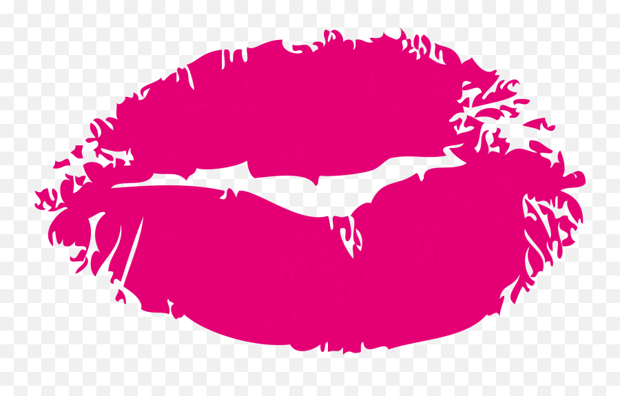 Kiss Tattoo Illustration Pink Lips Transprent Png - Lips,Kiss Lips Png