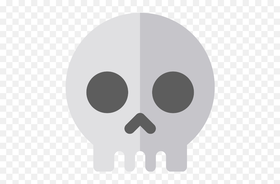 Skull Vector Svg Icon 61 - Png Repo Free Png Icons Caveira Emoji Png,Calavera Icon