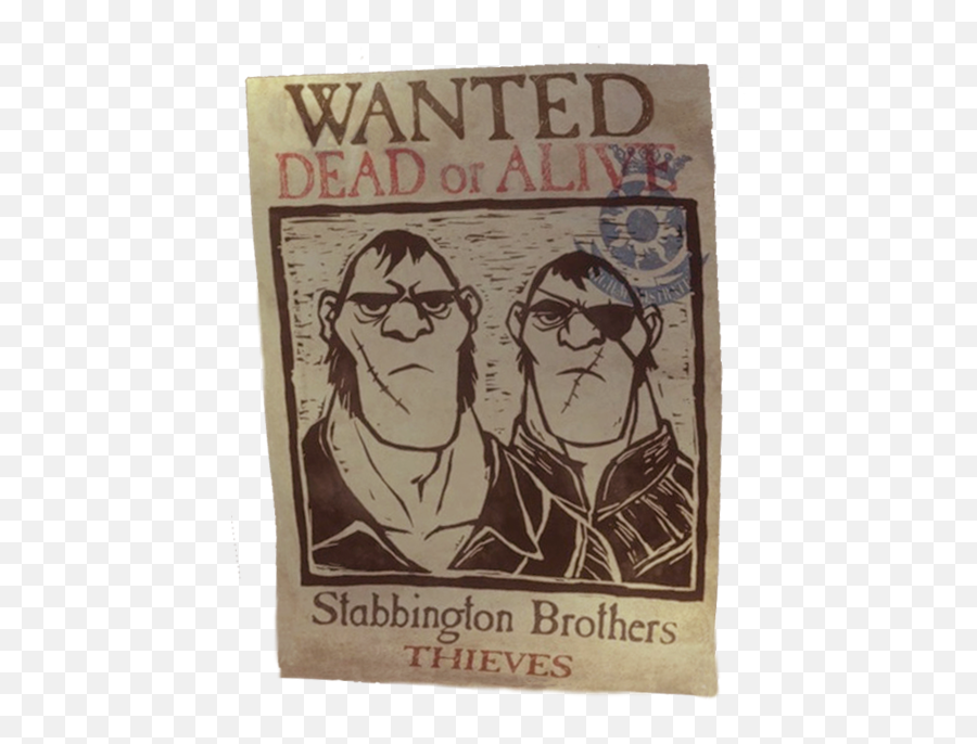 Download Stabbington Brothers Printable - Stabbington Brothers Wanted Poster Png,Wanted Poster Png