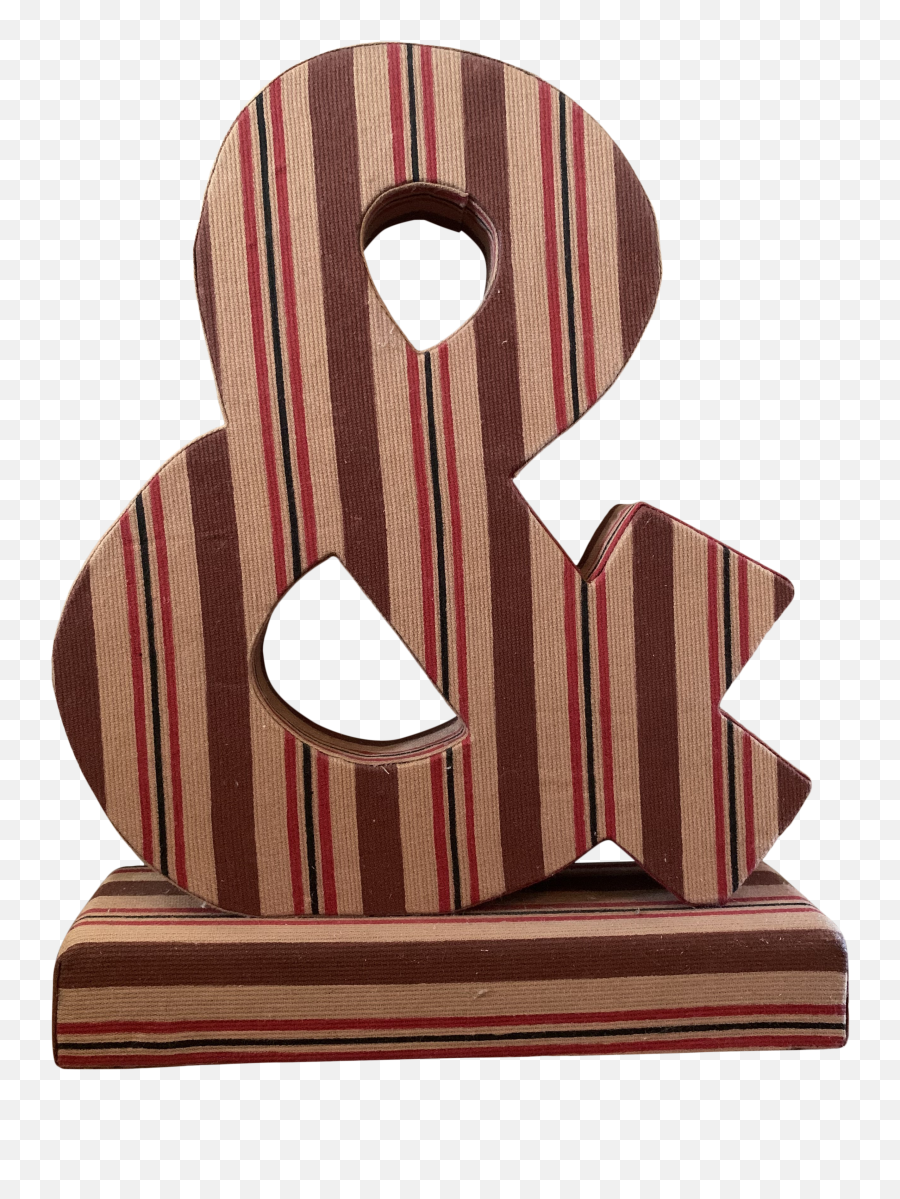 1980s Fabric Covered Ampersand Symbol Doorstop - Solid Png,Ampersand Icon