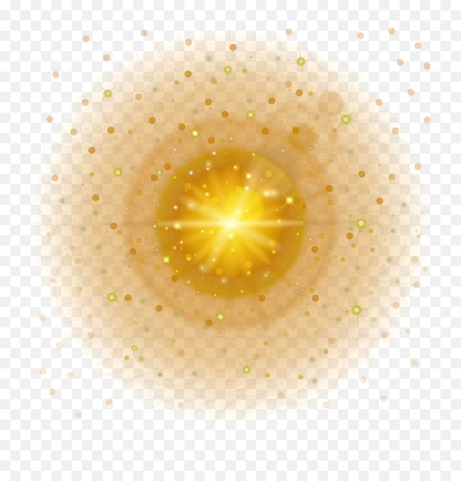 Luminosity Png And Vectors For Free - Transparent Background Lens Flare Effect,Gold Bokeh Png