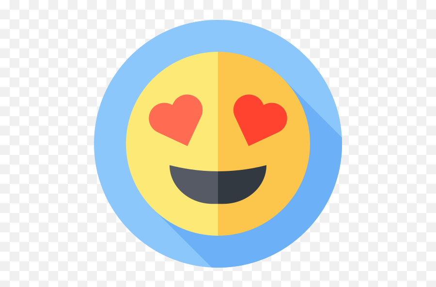 In Love - Free Smileys Icons Wide Grin Png,Enjoy Icon
