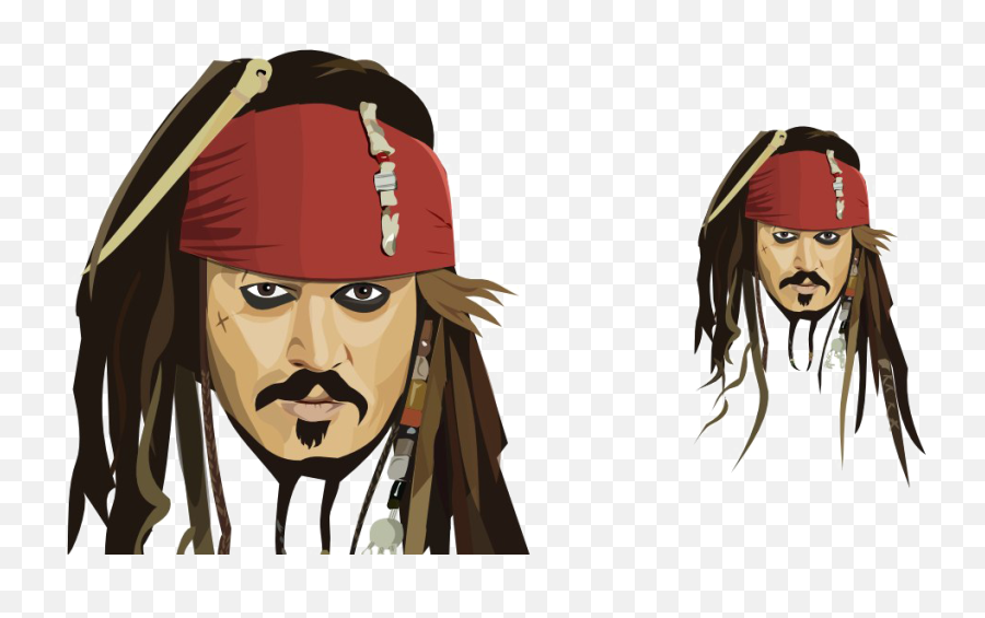 Jack Sparrow Transparent Image - Jack Sparrow Vector Art Png,Jack Jack Png