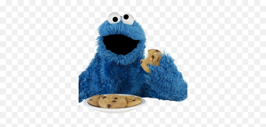 Cookie Monster - Cookie Monster Plate Of Cookies Png,Cookie Monster Png
