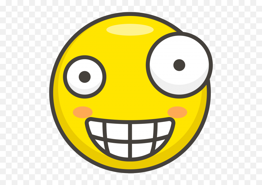Crazy Face Emoji Clipart - Full Size Clipart 2638730 Transparent Png Weird Face Emoji,Smiley Face Emoji Transparent