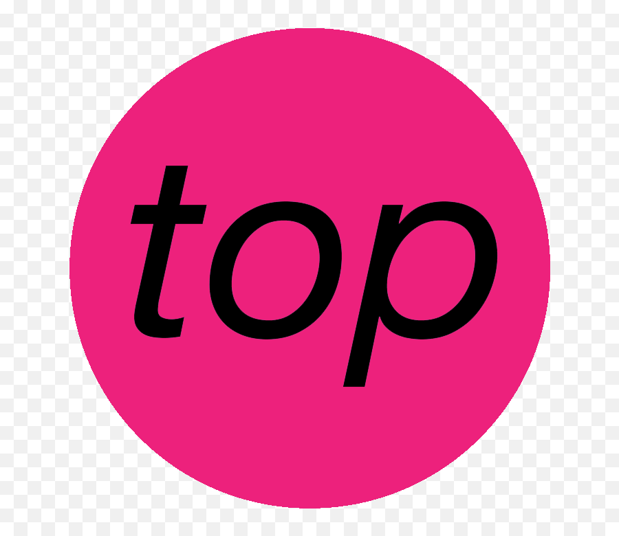 Back To Top Icon Png - Circle,Top Png