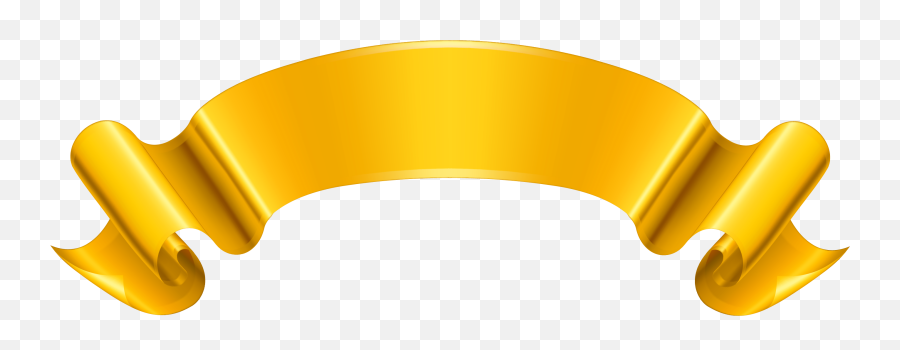 Gold Ribbon Free Download Png Hq - Yellow Ribbon Png,Gold Ribbon Transparent Background