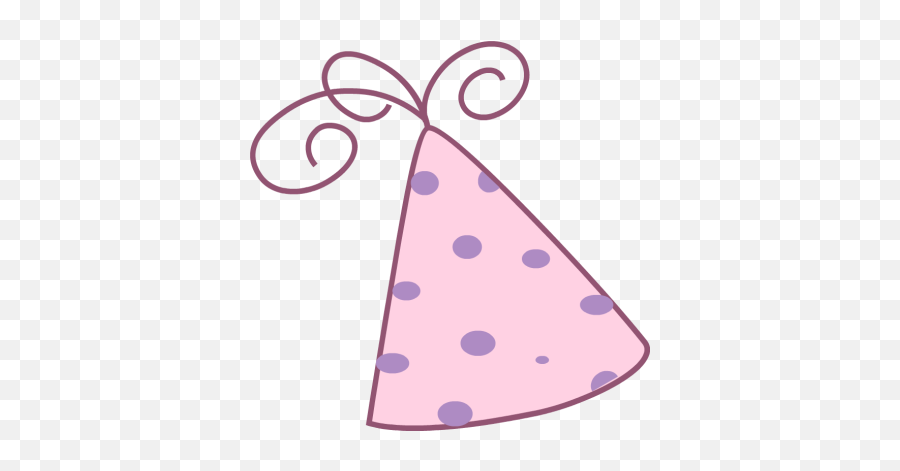 Download Purple Clipart Party Hat - Cute Party Hat Png Party Hat Clipart Pink,Birthday Party Hat Png