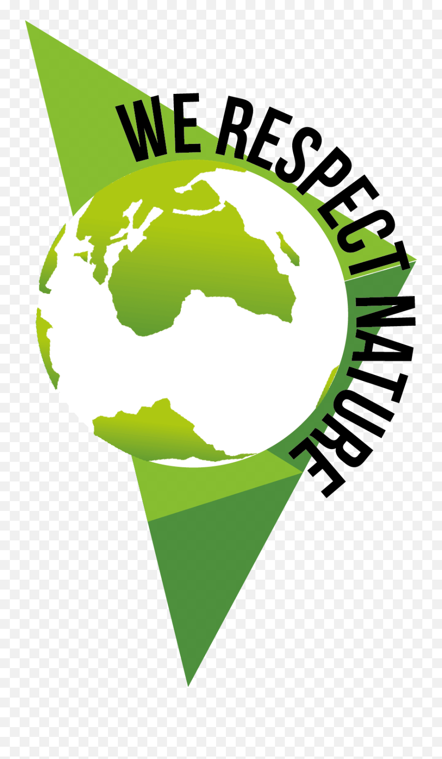 We Respect Nature Logo - Graphic Design Png,Nature Logo