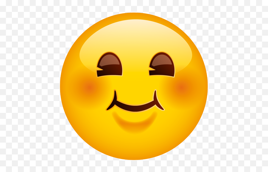 Emoji U2013 The Official Brand Small Chubby And Very Happy - Winky Face Emoji Png,Cowboy Emoji Png