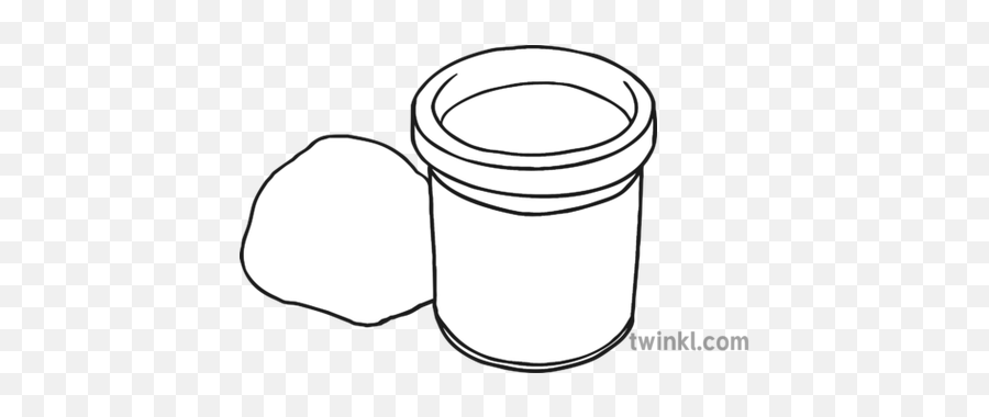 Play Doh Playdough Clipart Black And White - Line Art Png,Play Doh Png