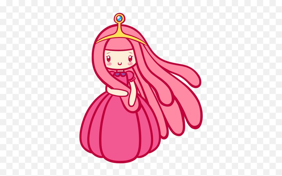 Adventure Time Chibi Princess Bubblegum - Princess Bubblegum Adventure Time Chibi Png,Princess Bubblegum Png
