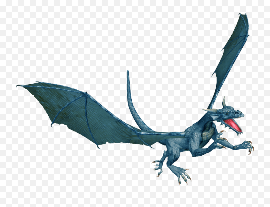 Blue Dragon Clipart Transparent - Drago Png,Dragon Clipart Transparent Background