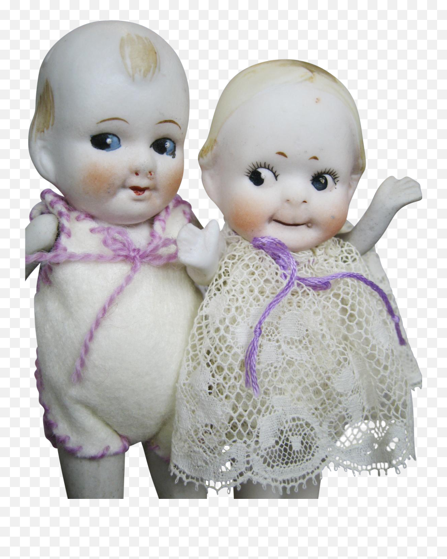 Download Hd Adorable Pair Of Antique Bisque Googly Eye - Doll Png,Googly Eye Png