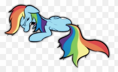 Colored Crying Eyes Closed - Cartoon png