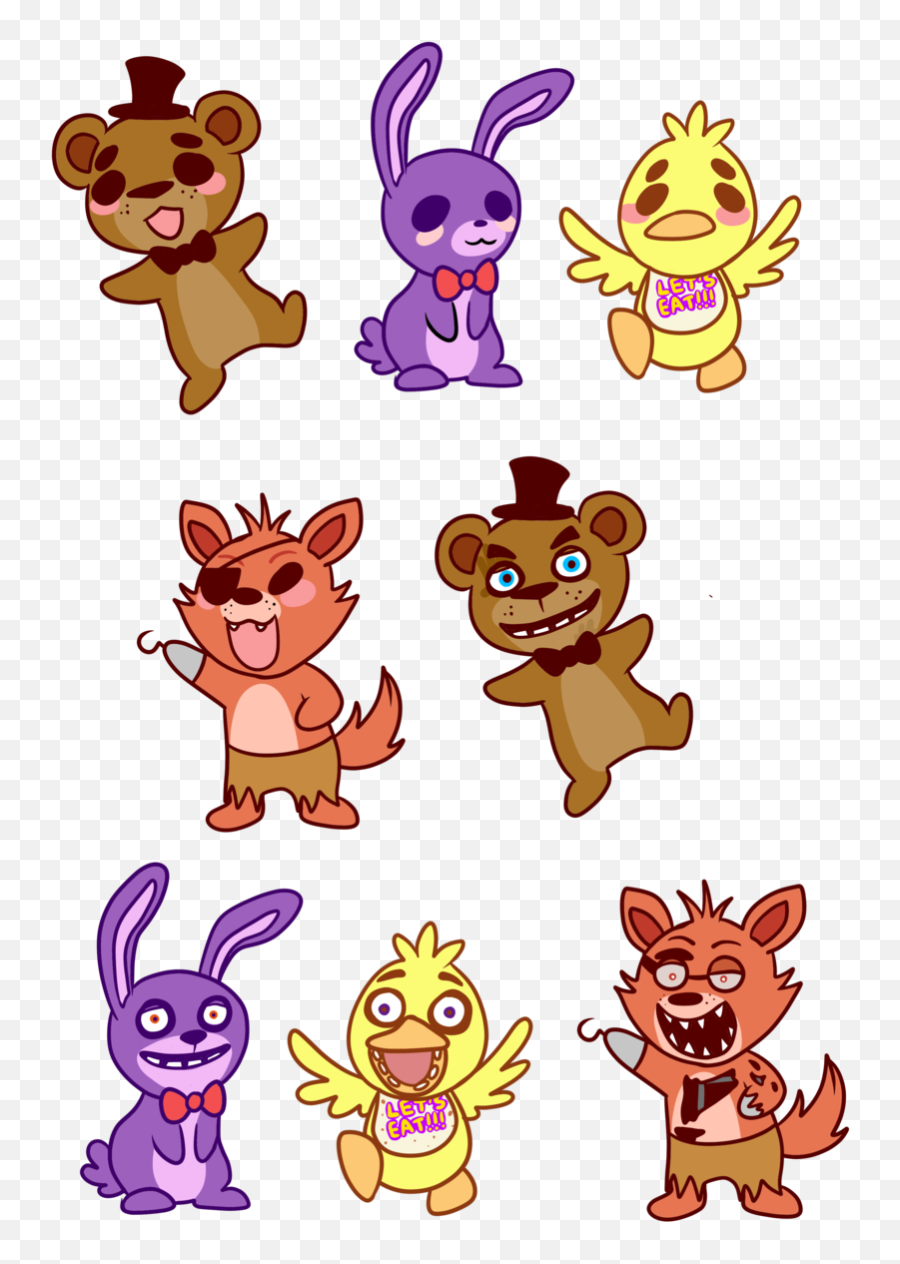 Cute Five Nights Transparent PNG