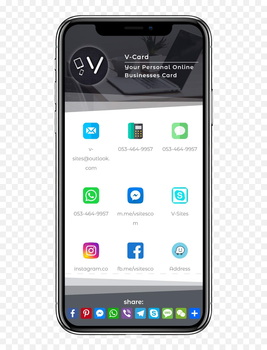 V - Car Subscription App Png,Instagram Logo For Business Card