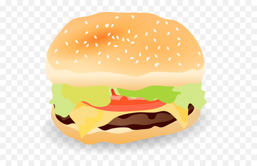 Whopper Sandwich Hamburger Png Clipart - Small Burger Png Transparent,Hamburger Png
