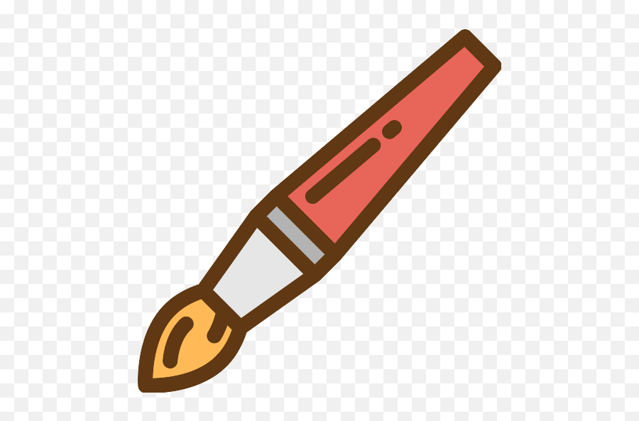 Paint Brush Art Png Icon - Clip Art,Paint Brush Clip Art Png