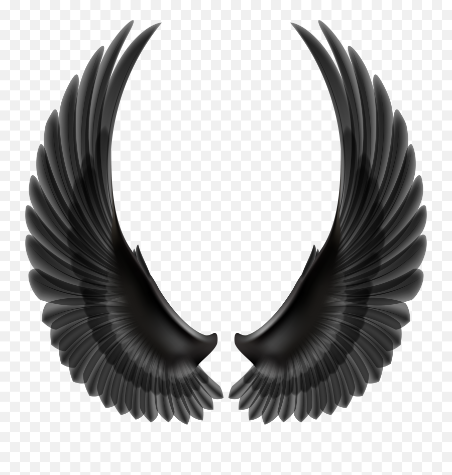 Png Free Wings Black - Wings Png Images Download,Black Angel Wings Png