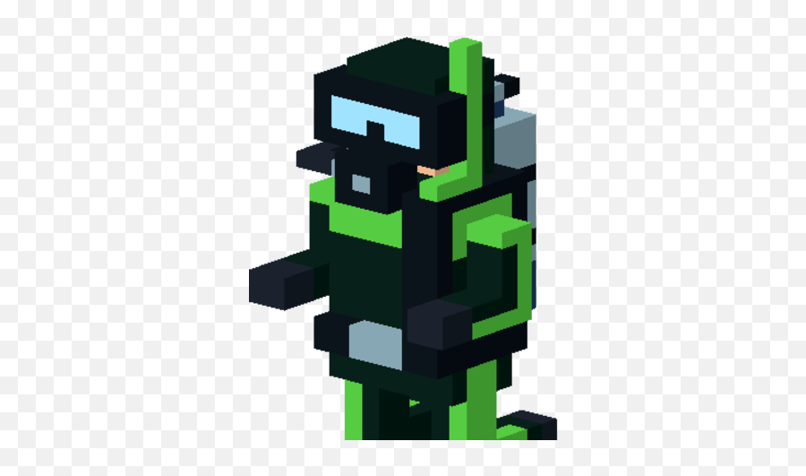 Scuba Diver - Crossy Road Diver Png,Scuba Diver Png