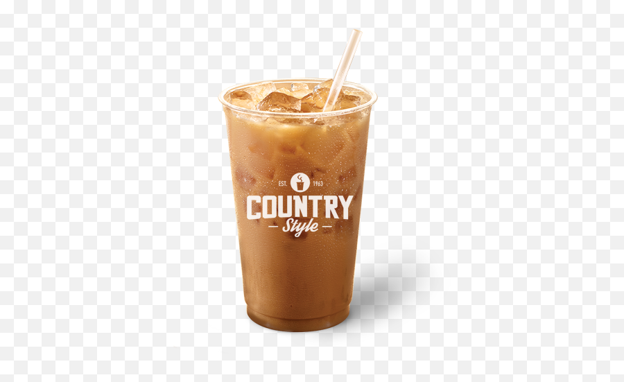 Iced Coffee - Country Style Iced Coffee Png,Iced Coffee Png