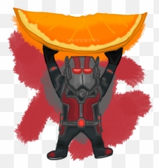 Ant - man Chibi By Speedcal Orange Slices Man 500x500 And png