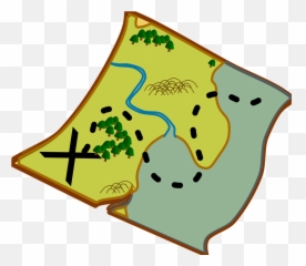 How To Draw A Treasure Map Pirates - Drawings png