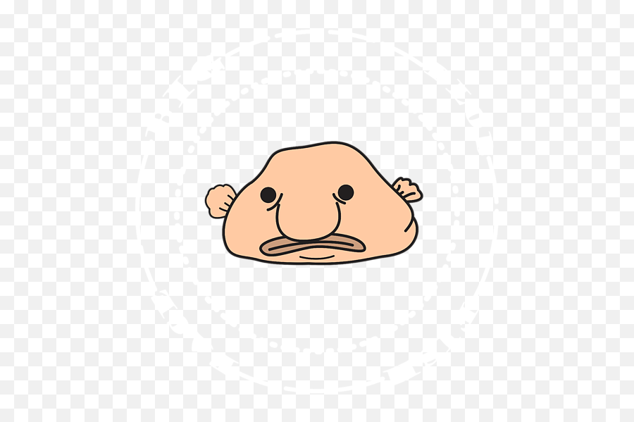 Funny Blobfish Perfect For Fish Lovers Big Blob Face Yoga Mat - Clip Art Png,Blobfish Png