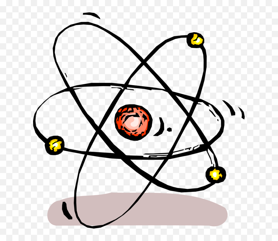 Atomsmolecules Royalty Free Vector Clip Art Illustration - Atom Clipart Png,Molecules Png