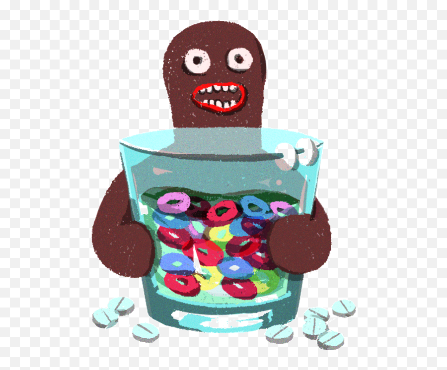 I Worked - Cartoon Png,Donuts Transparent Background