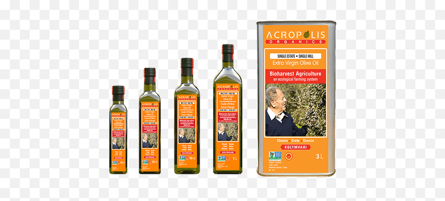 Extra Virgin Olive Oil Acropolis Organics - Agwa De Bolivia Png,Olive Oil Png