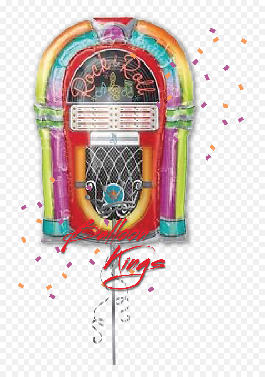 Rock Roll Jukebox Png Image - Sing In Tune Balloons,Jukebox Png