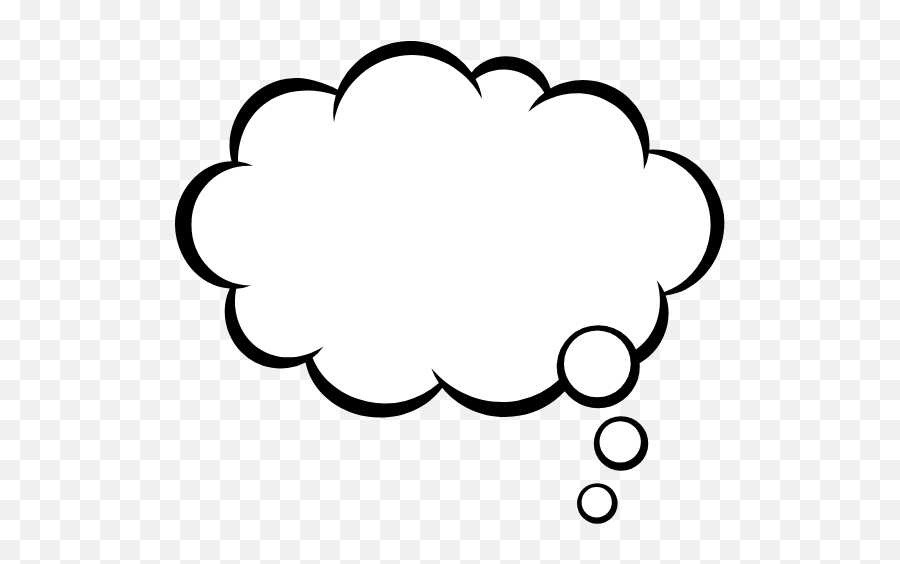 Cloud Thought Bubble Graphic - Speak English Think English Png,Thought Bubble Transparent