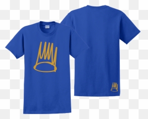 Dreamville T Shirt J Cole World Gold Crown Music Tour Tee Shirts - Sniper Gang Red png
