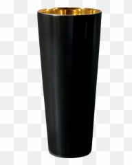 Goblet Black Smooth - Cylinder png