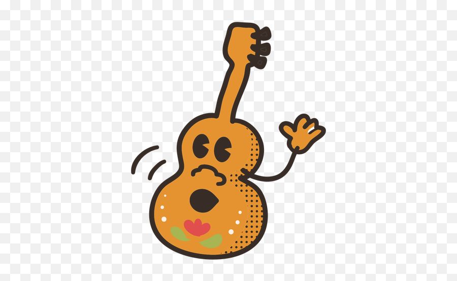 Cinco De Mayo Guitar Character - Transparent Png U0026 Svg Happy,Mayo Png