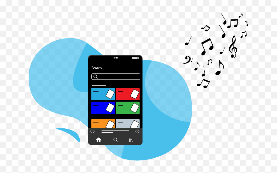Spotify Phone Vector By David Mccumskay - Technology Applications Png,Phone Vector Png