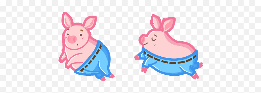 Pink - Custom Cursor Browser Extension If A Pig Wore Pants Png,Albertsstuff Logo