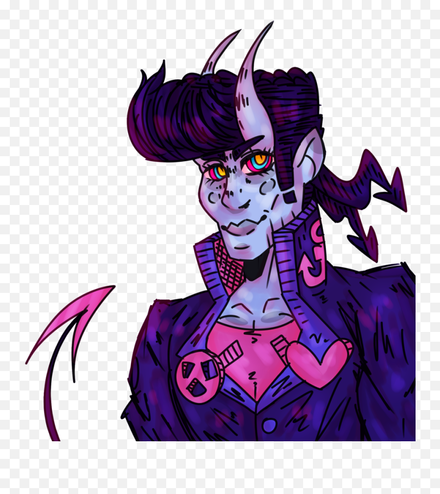 Demon Josuke Punkedout - Illustrations Art Street Demon Josuke Png,Josuke Png