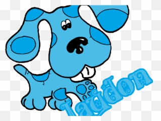 Download Blue S Clues Theme Clip Art Others - Blues Clues Blues Clues Coloring Pages Png,Transparent Dog Gif