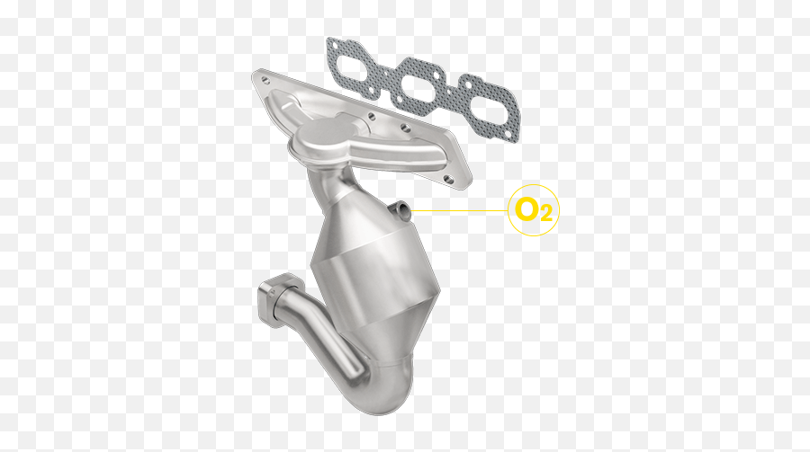 Magnaflow 452007 Mercury Cougar 25l Exhaust Manifold With Integrated Catalytic Converter California Legal - Exhaust System Png,Mercury Cougar Logo