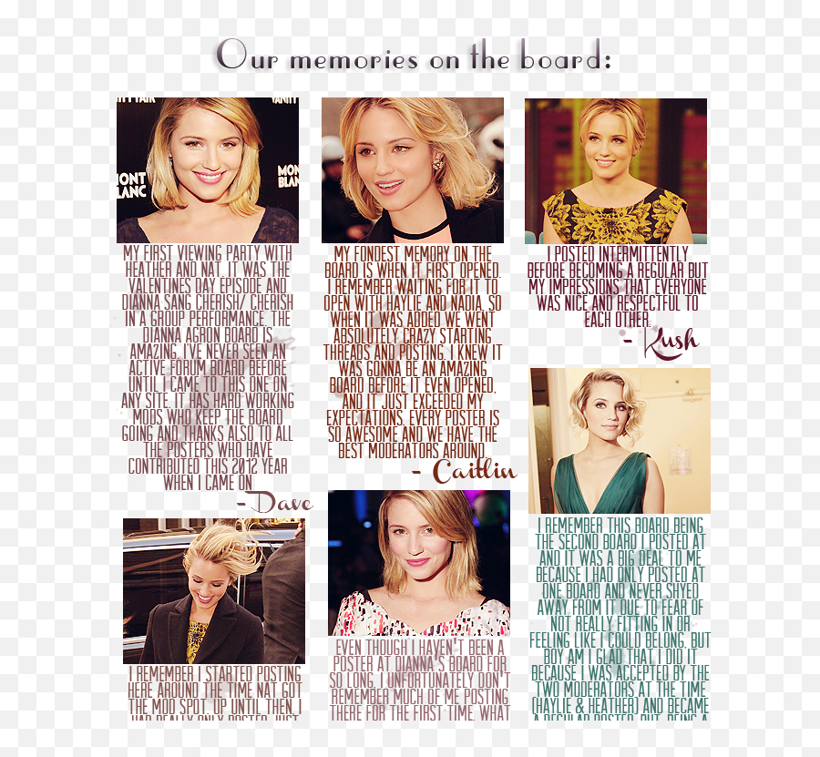 Dianna Agron With - Dianna Agron Short Hair Png,Dianna Agron Png