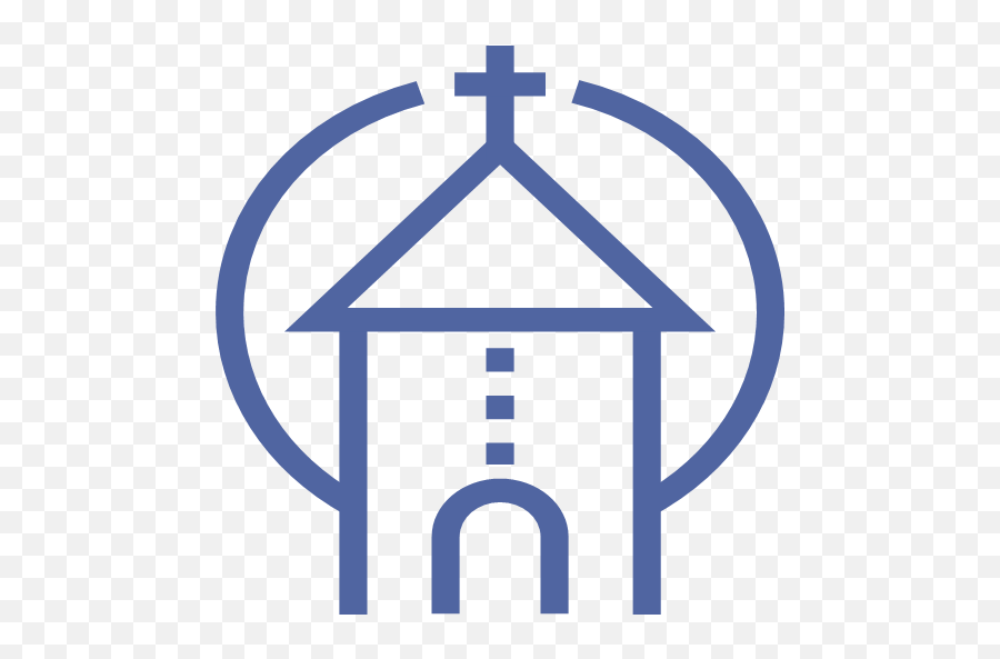 Church Icon - Tourist Stroke Icon Set Vertical Png,Church Icon Png