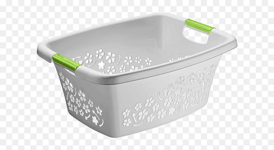 Laundry Basket - 25 L Rotho Rotho 17565 25l Rectangular Polypropylene Grey Laundry Basket Png,Laundry Basket Png