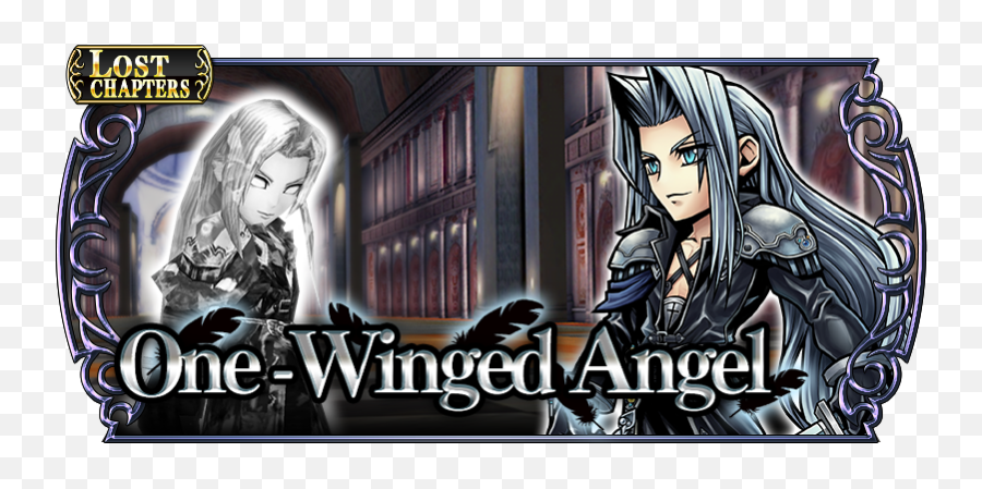 Gl Call To Arms One - Winged Angel Sephirothu0027s Lost Chapter Cartoon Png,Sephiroth Png