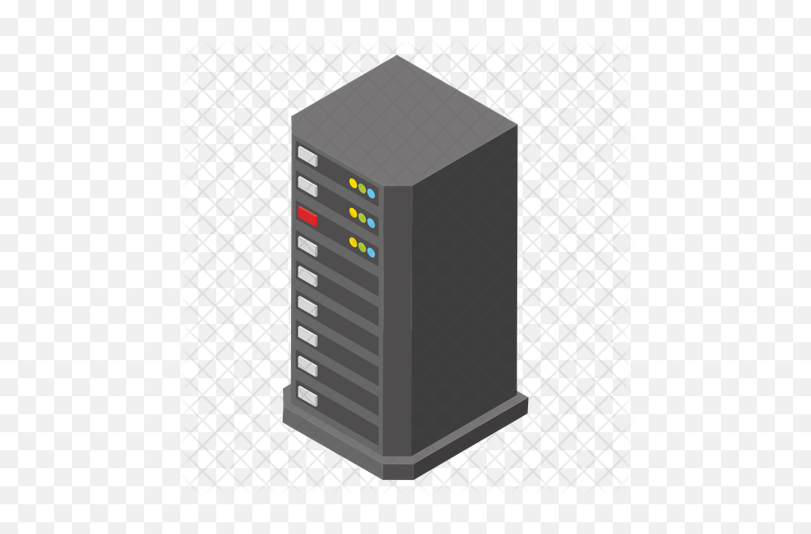 Data Server Icon Of Isometric Style - Server Icon Png,Server Png