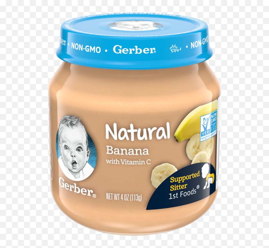 Natural 1st Foods Banana Puree - Gerber Baby Food Png,Clean Wholesome Icon